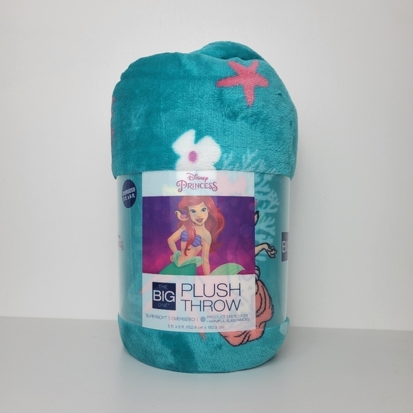 Disney Other - The little Mermaid blanket Ariel Blanket